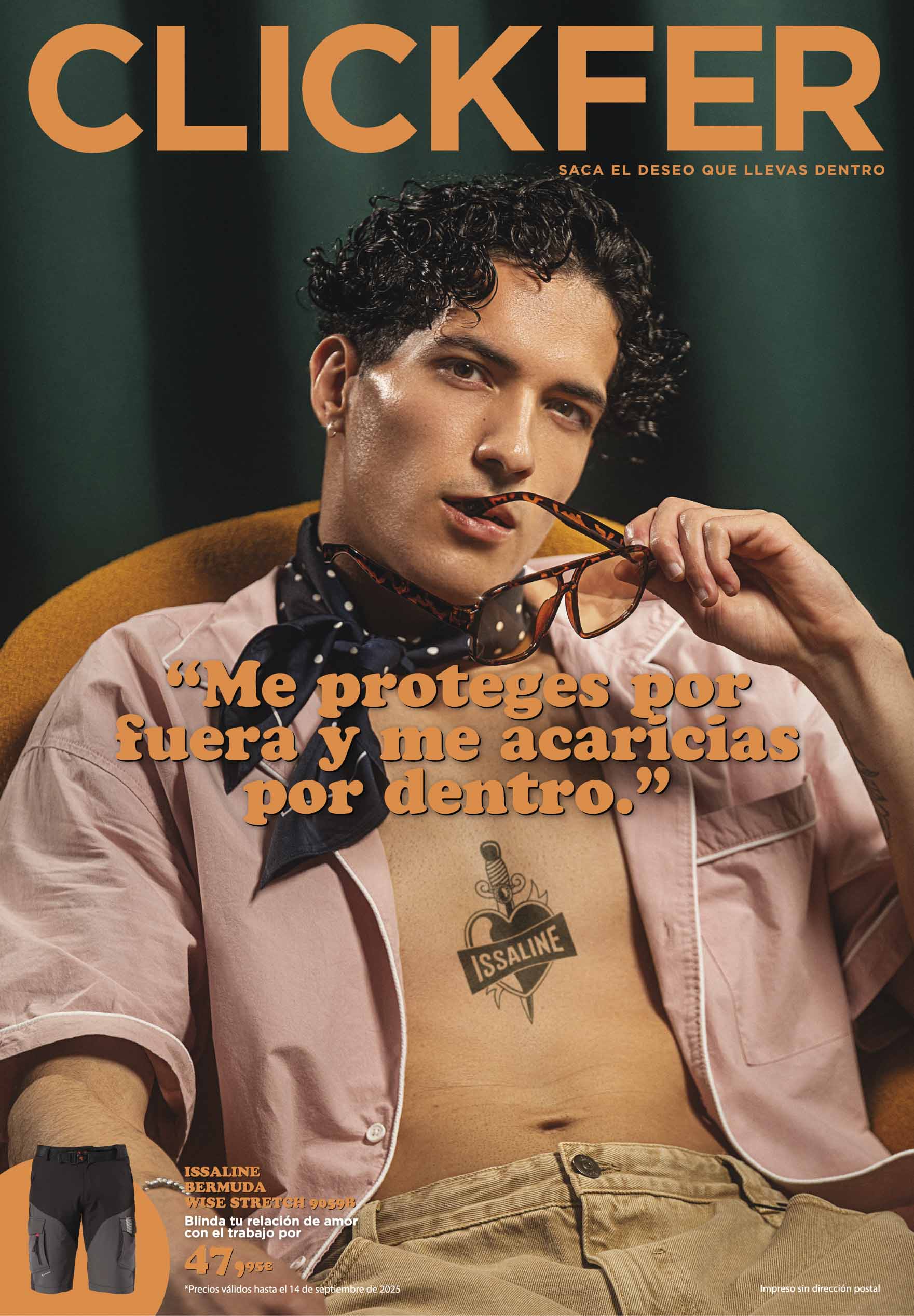 Promociones 28 CLICKFER «Me proteges por fuera y me acaricias por dentro»
